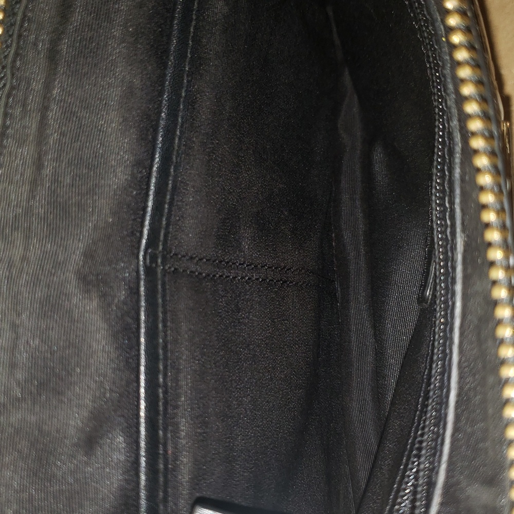 Milly Embossed Cream Lambskin Bag - Picture 7 of 10